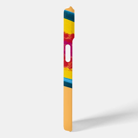 Lebhafter Abstrakter Cosmos Ring & Square - Modern Case-Mate iPhone Hülle (Rückseite / Rechts)