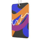 Lebhafter Abstrakter Fluss Autolufterfrischer (Links)