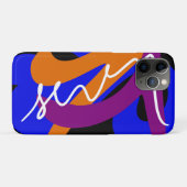 Lebhafter Abstrakter Fluss Case-Mate iPhone Hülle (Rückseite (Horizontal))