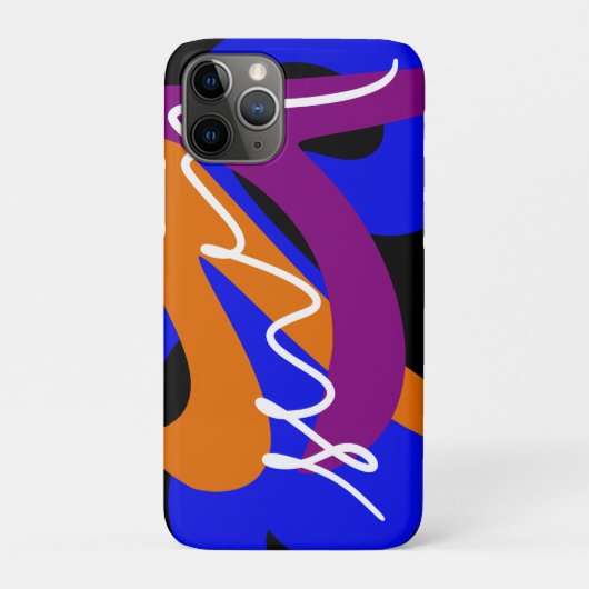 Lebhafter Abstrakter Fluss Case-Mate iPhone Hülle (Rückseite)