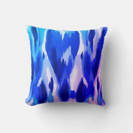 Lebhafter abstrakter Hintergrund des wirbelförmige Kissen