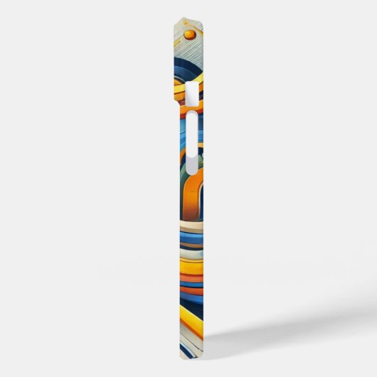 Lebhafter Abstrakter iPhone-Fall Case-Mate iPhone Hülle (Rückseite / Links)