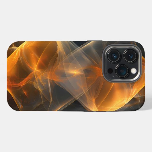 Lebhafter Abstrakter iPhone-Fall iPhone Hülle (Rückseite (Horizontal))