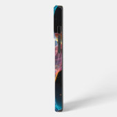 Lebhafter Abstrakter iPhone-Fall iPhone Hülle (Linke Seite)