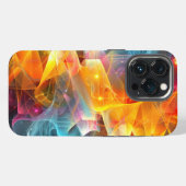 Lebhafter Abstrakter iPhone-Fall iPhone Hülle (Rückseite (Horizontal))