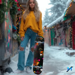 Lebhafter Abstrakter Skate Deck mit Neon und Halft Skateboard<br><div class="desc">Dieses lebendige abstrakte Skate Deck vereint Neontöne und Halbtontexturen auf einem schwarzen Hintergrund. Mit Pop von elektrischen Rosa-, Orange-, Grün- und Gradienteneffekten strahlt dieses Design ein futuristisches und energetisches Ambiente aus. Dieses Skate-Deck ist perfekt für Skater, die moderne Kunst und kühnen Ästhetik genießen. Es ist ein beeindruckendes Aushängeschild auf der...</div>