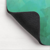 Lebhafter Aquamarine Aquamarine Hintergrund Mousepad (Ecke)