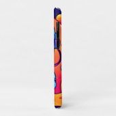 Lebhafter Astronaut in kosmischer Kunst Case-Mate iPhone Hülle (Hinten/Links)