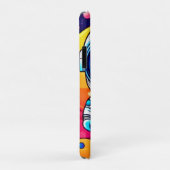 Lebhafter Astronaut in kosmischer Kunst Case-Mate iPhone Hülle (Hinten/Rechts)