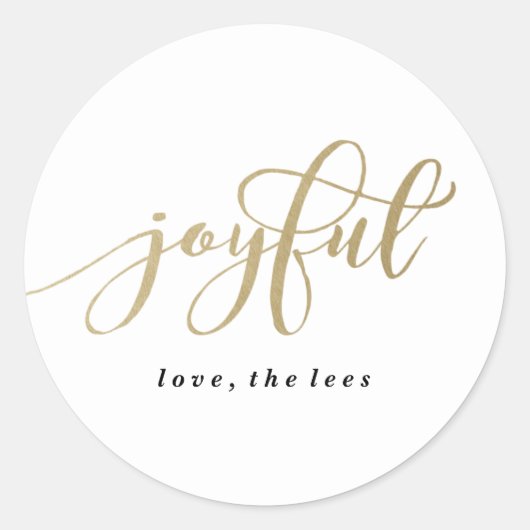 Lebhafter Aufkleber für Feiertage (Vorderseite)