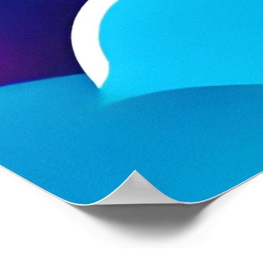 Lebhafter Bär, Moonlit-Szene Poster (Ecke)