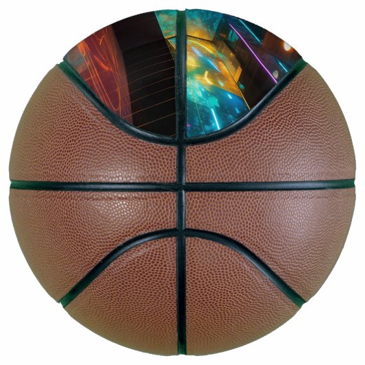 Lebhafter Basketball (Rechts)