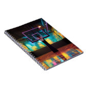 Lebhafter Basketball Notizblock (Rechte Seite)