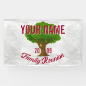 Lebhafter Baum-personalisiertes Banner (Horizontal)