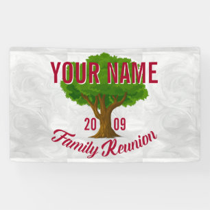 Lebhafter Baum-personalisiertes Banner