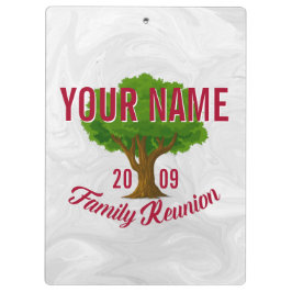 Lebhafter Baum-personalisiertes Klemmbrett