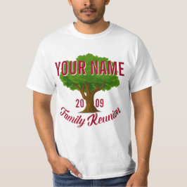 Lebhafter Baum-personalisiertes T-Shirt