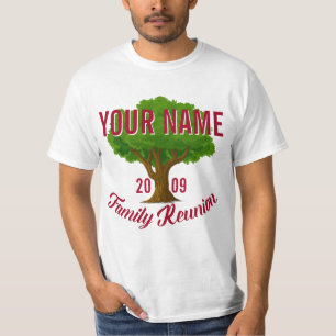 Lebhafter Baum-personalisiertes T-Shirt