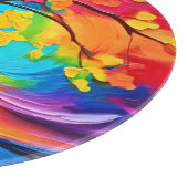 Lebhafter Baum Schneidebrett (Ecke)