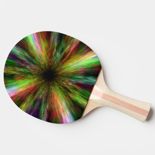 Lebhafter Blick Zoom Tischtennis Schläger (Seitenansicht)