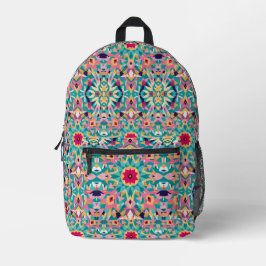Lebhafter Blossom-Rucksack Bedruckter Rucksack
