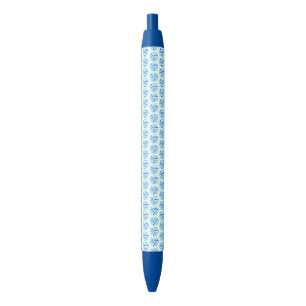 Lebhafter Blue Pen Wabendesign Inspiriert Kugelschreiber