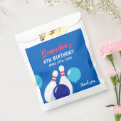 Lebhafter Blue und Red Bowling 6. Geburtstag Geschenktütchen (Versiegelt)