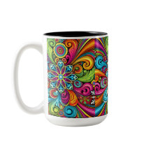 Lebhafter Blumenburst