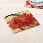 Lebhafter Blumenstrauß VIII Rechteckiger Pappuntersetzer (angewinkelt)