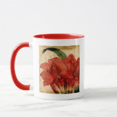Lebhafter Blumenstrauß VIII Tasse (Links)