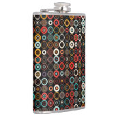 Lebhafter Boho Retro Flask Flachmann (Rechts)