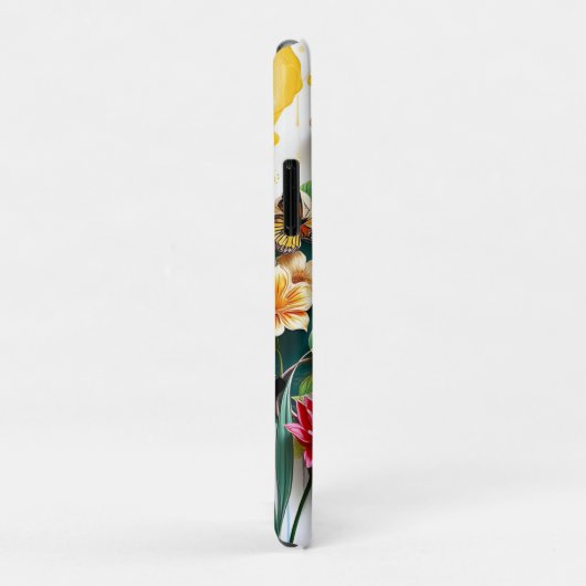 Lebhafter Butterfly Garden | Inspiriertes Federdes Case-Mate iPhone Hülle (Hinten/Rechts)