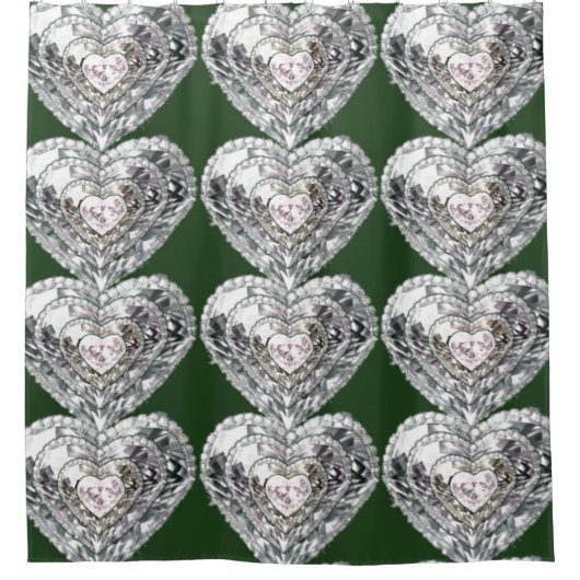 Lebhafter Digital-Design-Duschvorhang - perfekt Fi Duschvorhang (Vorderseite)