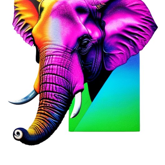 Lebhafter Elephant Trivet Glass Untersetzer Gesche Schneidebrett
