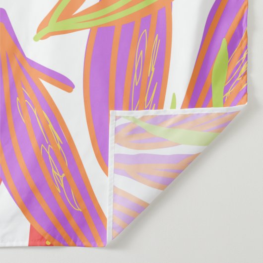 Lebhafter Farbdruck Wandteppich (Detail)