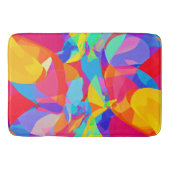 Lebhafter farbenfroher Mustermagen Badematte (Vorderseite)