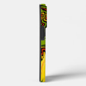 Lebhafter, farbenfroher Sonnencreme Case-Mate iPhone Hülle (Rückseite / Rechts)