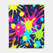 Lebhafter Farbschlag Fleecedecke (Vorderseite)