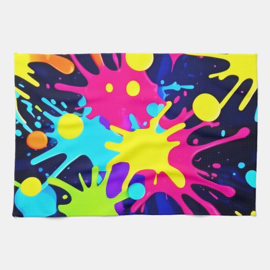 Lebhafter Farbschlag Geschirrtuch (Horizontal)