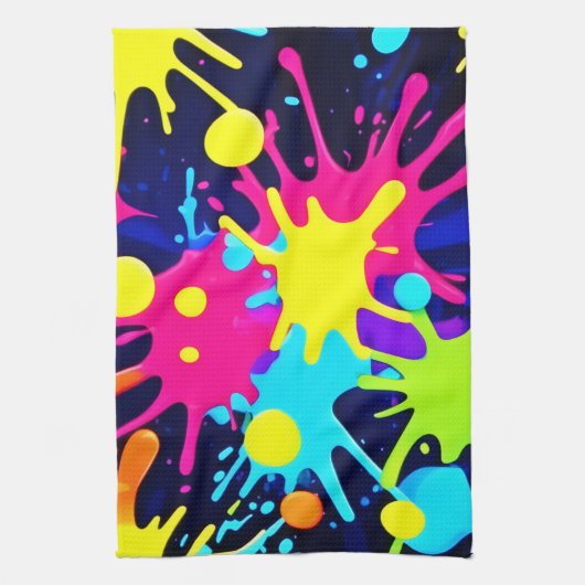 Lebhafter Farbschlag Geschirrtuch (Vertikal)