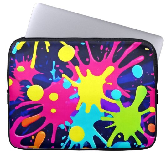 Lebhafter Farbschlag Laptopschutzhülle (Vorderseite)