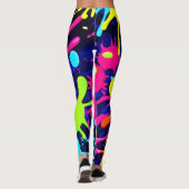 Lebhafter Farbschlag Leggings (Rückseite)
