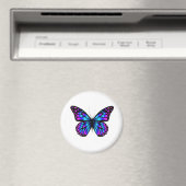 Lebhafter Farbschmetterlingmagnet Magnet (In Situ (Geschirrspüler))