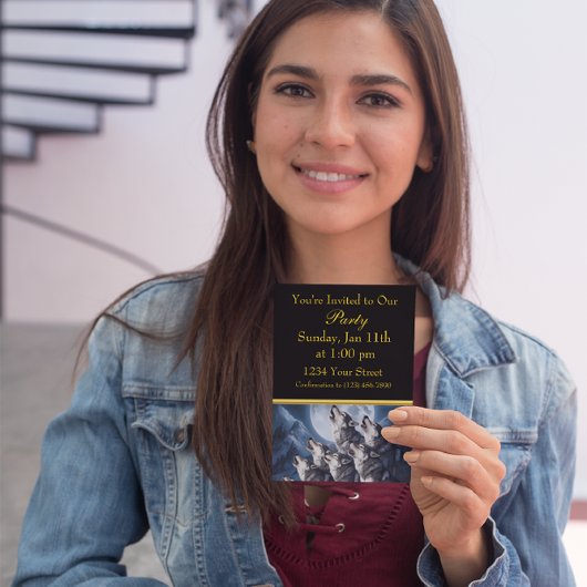 Lebhafter Farbtanz in Abstrakten menschlichen Figu Einladung