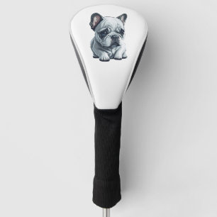 Lebhafter französischer Bulldogge Golf Headcover