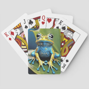 Lebhafter Frog Spielkarten