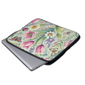 Lebhafter Frühlingsschwung Laptopschutzhülle (Vorne Knopf)