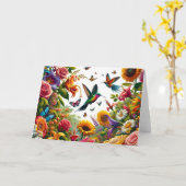 Lebhafter Garten Karte (Gelbe Blume)