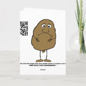 Lebhafter Geburtstag Karte (Rückseite)