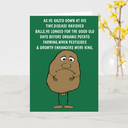 Lebhafter Geburtstag Karte (Gelbe Blume)